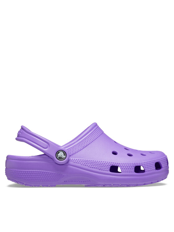 Crocs Damskie Klapki, rozmiar 37/38, Fioletowe, Classic Clog 10001