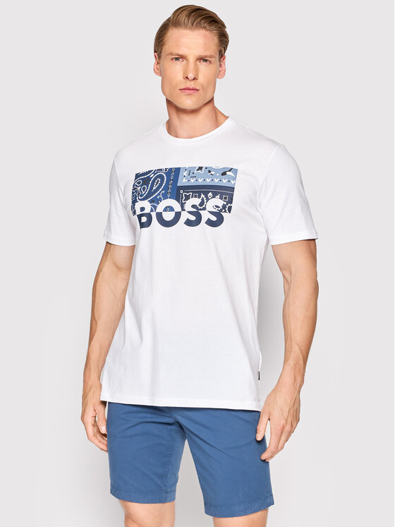 T-shirt Thinking 3 50469663 Bianco Regular Fit
