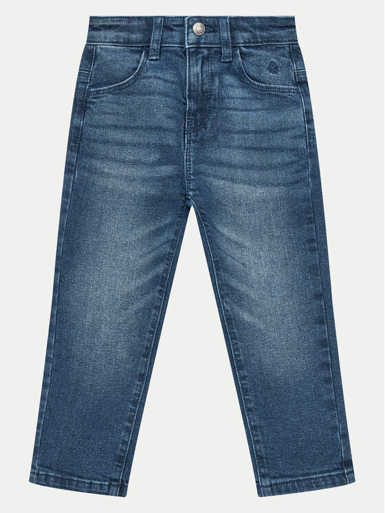 United Colors Of Benetton Blugi 45ONGE01W Albastru Skinny Fit