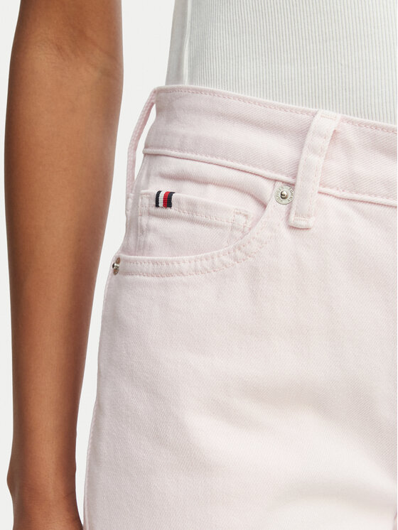 Tommy Hilfiger Tommy Hilfiger Traperice WW0WW48579 Svijetlo roza Slim Fit