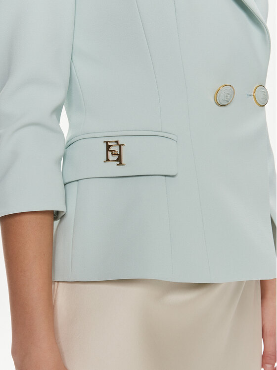 Elisabetta Franchi Elisabetta Franchi Піджак GI-T61-41E2-V580 Бірюзовий Regular Fit