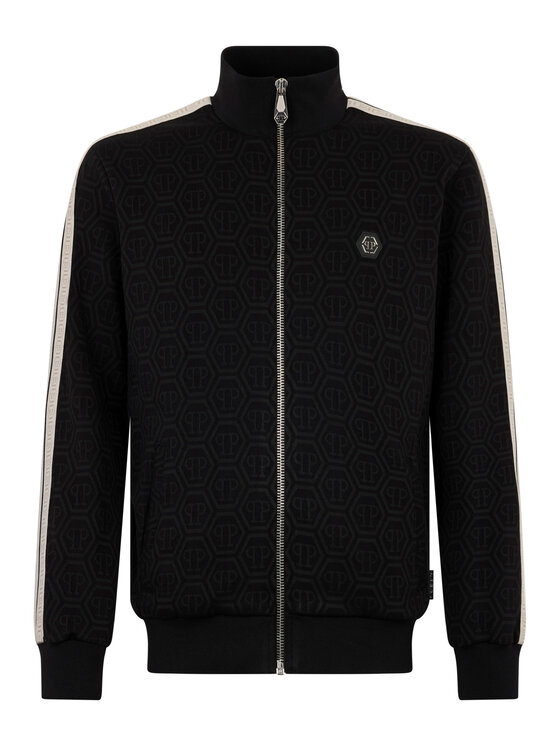 PHILIPP PLEIN PHILIPP PLEIN Mikina 28965 Černá Jegging Fit