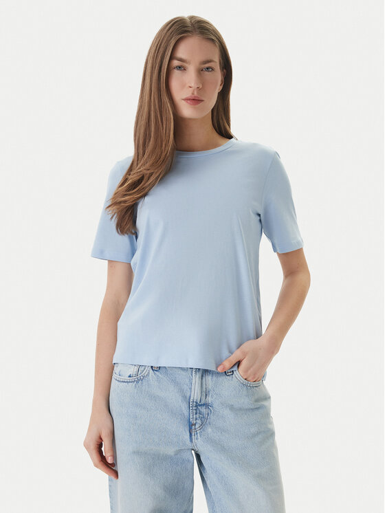 ONLY Tricou 15270390 Albastru celest Regular Fit