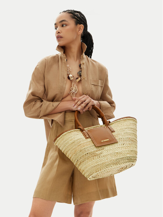JACQUEMUS JACQUEMUS Сумка Le Panier Soli 23E223BA045-3072 Бежевий