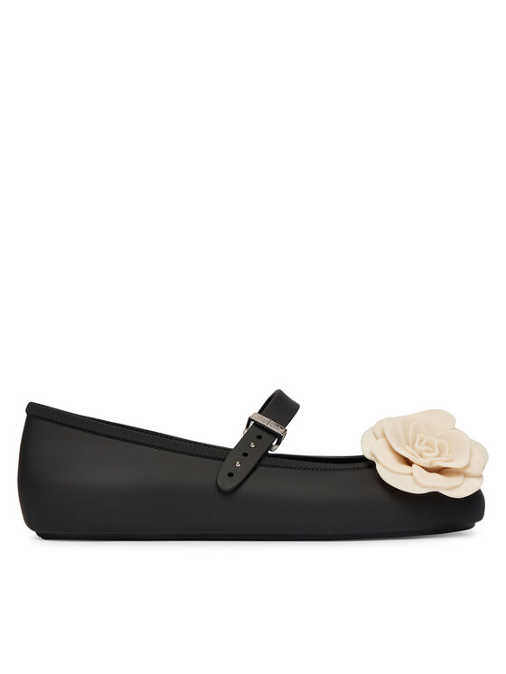 Melissa Melissa Baleríny Melissa Soft Ballerina Petals Ad 37820 Černá