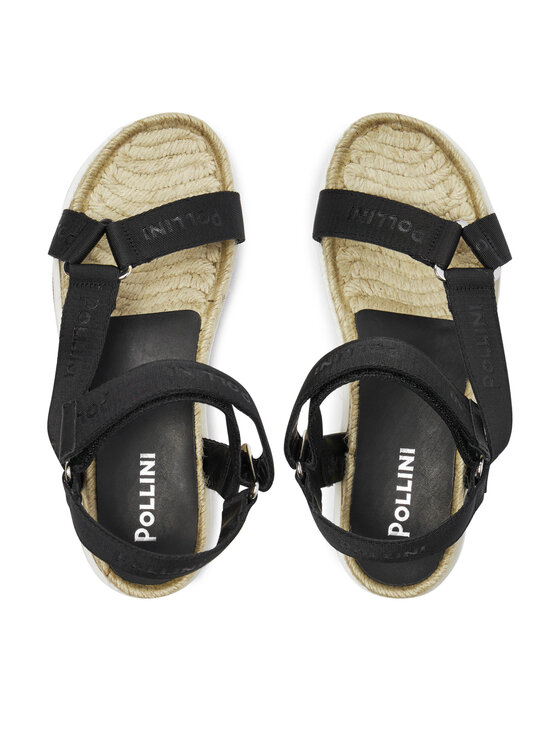 Pollini Pollini Espadrilky SA16655G0ITV0000 Čierna