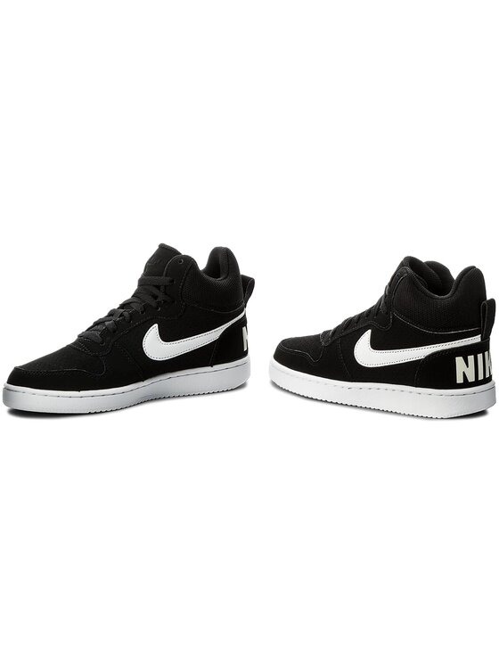 Nike Nike Snīkeri Court Borough Mid 844906 010 Melns