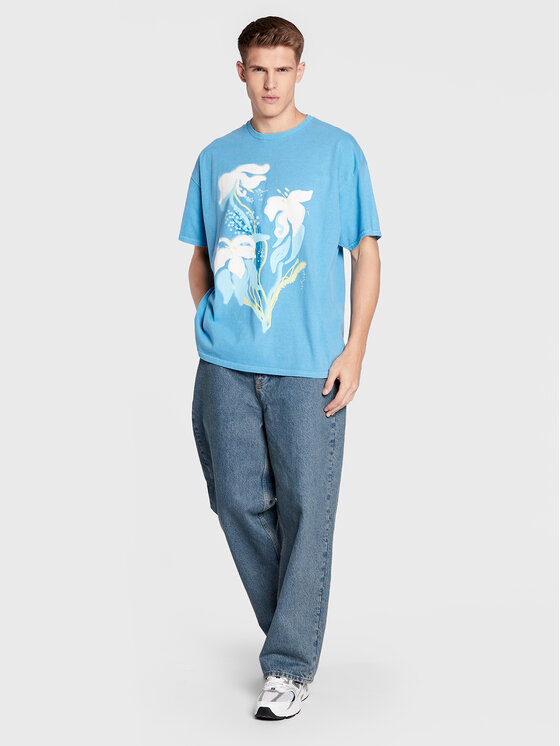 BDG Urban Outfitters BDG Urban Outfitters T-Shirt 75326181 Himmelblau Oversize