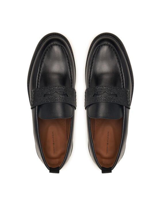 Tommy Hilfiger Tommy Hilfiger Loafers Corporate Casual FM0FM05968 Μαύρο