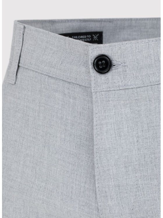 Pako Lorente Pako Lorente Spodnie materiałowe P25SF-WX-009 Szary Slim Fit