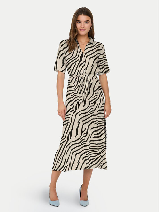 JDY JDY Ежедневна рокля Starr 15320702 Бежов Regular Fit