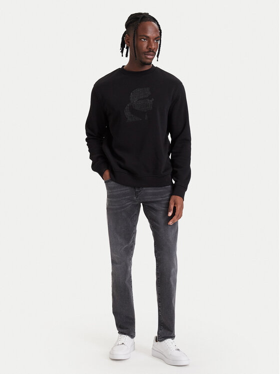 KARL LAGERFELD KARL LAGERFELD Jeansy 265506 564859 Szary ciemny Regular Fit