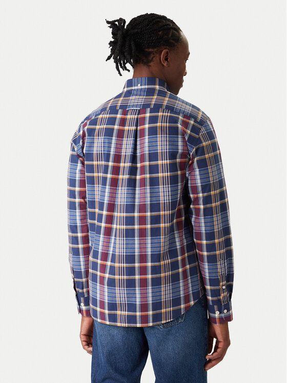 Gant Gant Košulja 3250212 Tamnoplava Regular Fit