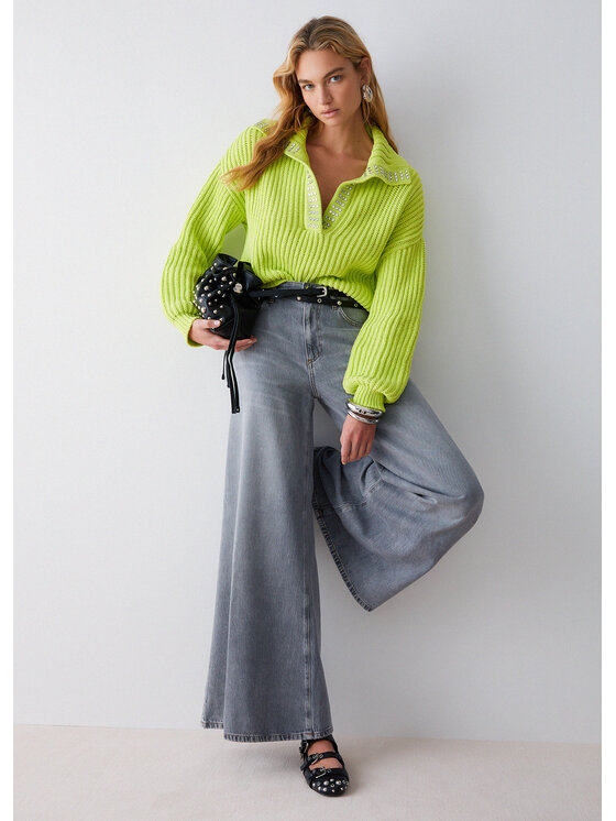 Liu Jo Liu Jo Maglione WA6023MA77R30540 Giallo Regular Fit