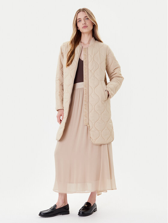 JOOP! JOOP! Žieminė striukė Carla 10018874 30047609 Smėlio Regular Fit