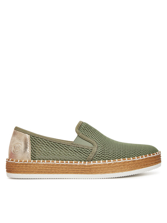 Rieker Rieker Halbschuhe L7873-52 Grün