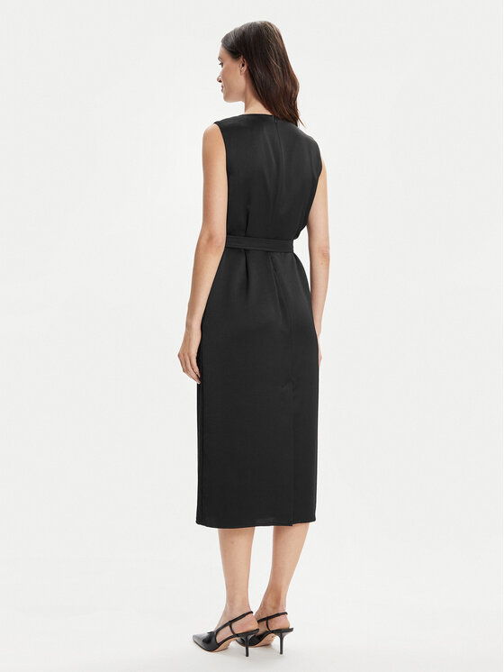 Weekend Max Mara Weekend Max Mara Sukienka codzienna Baiardo 2415221021 Czarny Regular Fit