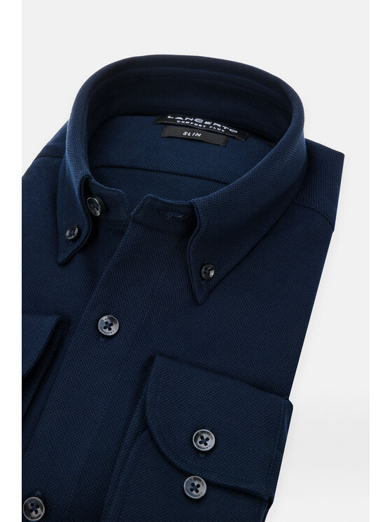 Lancerto Lancerto Koszula Esme KO073222000022 Granatowy Slim Fit