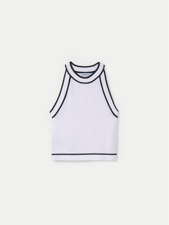 Mayoral Top 6041 Bianco Slim Fit, taglia : 10Y