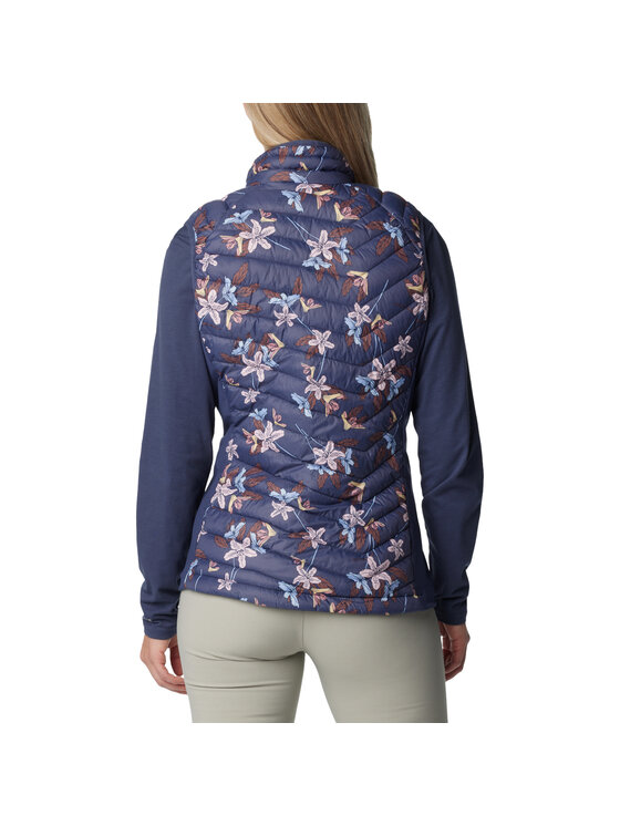 Columbia Columbia Bezrękawnik Powder Pass Vest Niebieski Regular Fit