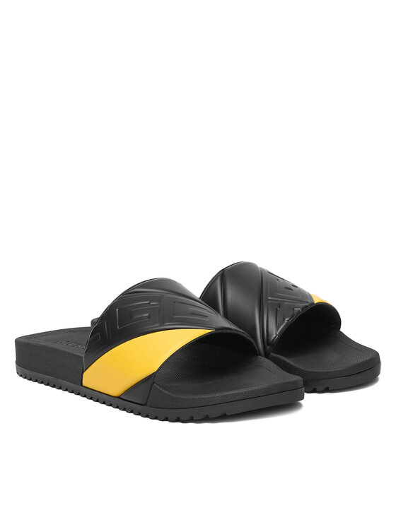 Guess Guess Šlepetės FMJODE ELE19 Juoda
