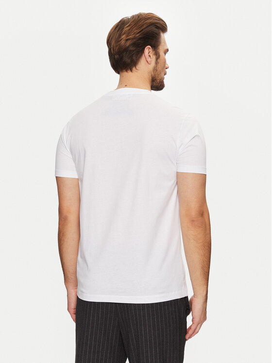 KARL LAGERFELD KARL LAGERFELD T-Shirt 755426 551242 Biały Regular Fit