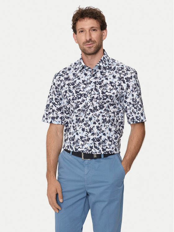 BOSS Boss Košulja H-Joe-Kent-Sh-C1-242 50512841 Plava Regular Fit