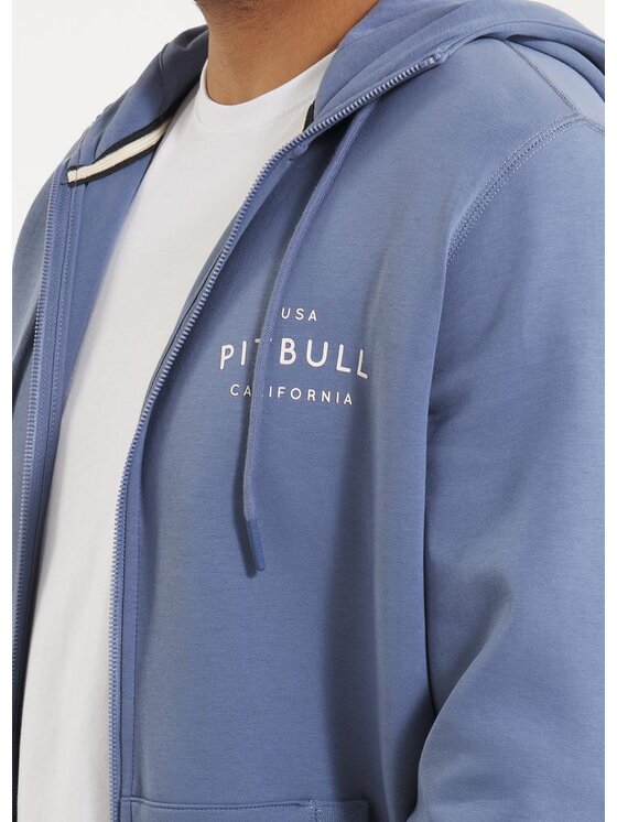 PITBULL PITBULL Bluza SAMPSON Niebieski Regular Fit