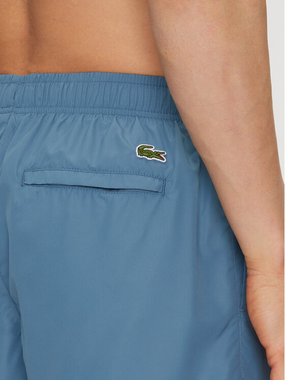 Lacoste Lacoste Plavecké šortky MH9135 Modrá Regular Fit