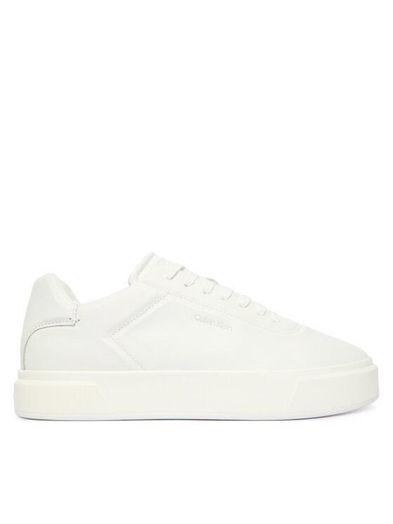 Calvin Klein Calvin Klein Сникърси Basket Cups Oxf Lup Hf Lth YM0YM01452 Бял