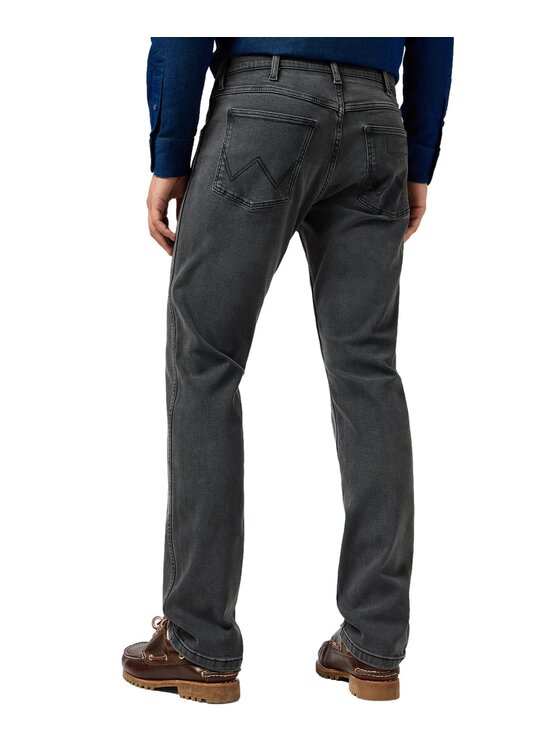 Wrangler Wrangler Jeansy Greensboro 112362438 Szary Straight Leg