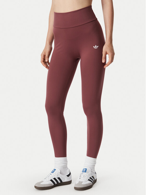 adidas Colanți Essentials Tights KV9151 Maro Slim Fit