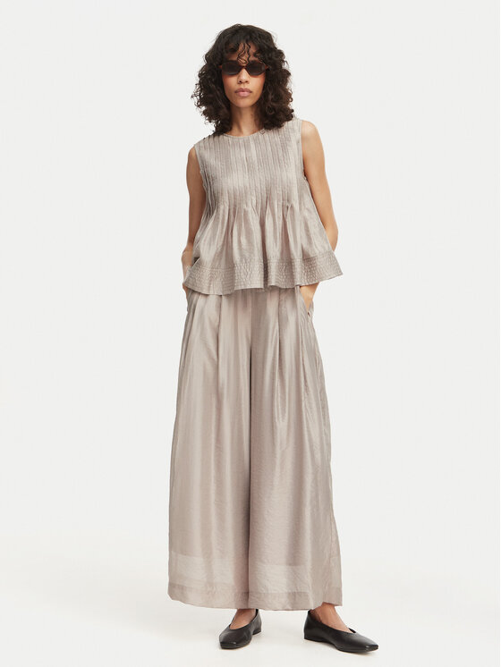 Eleh Eleh Блуза SS260268 Бежов Regular Fit