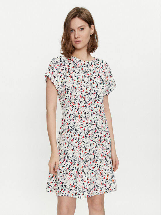 Tommy Hilfiger Každodenné šaty WW0WW42441 Farebná Regular Fit