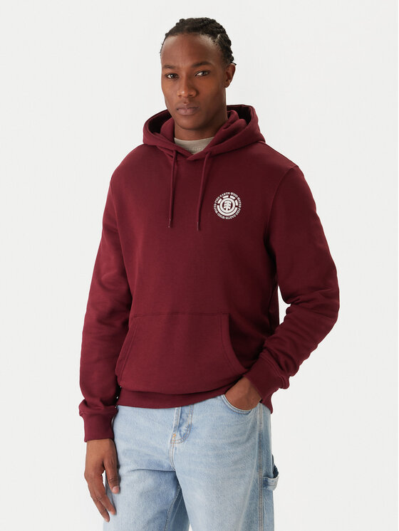 Element Element Bluză Seal ELYSF00295 Vișiniu Regular Fit