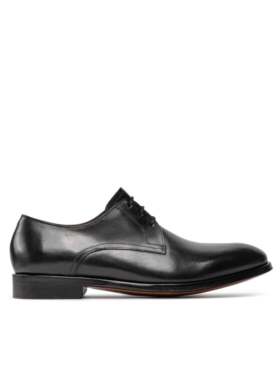 Pantofi Lord Premium Derby 5504 Negru