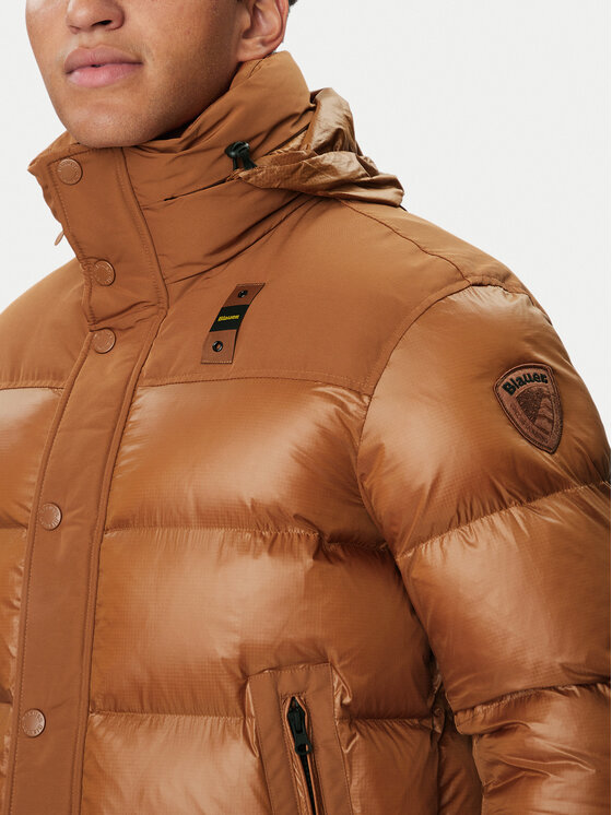 Blauer Blauer Kurtka przejściowa Perkins 26WBLUC02170 Brązowy Regular Fit