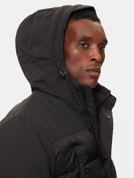 Geox Geox Μπουφάν χειμωνιάτικο Sapienza M4628K TC188 F0284 Μαύρο Regular Fit