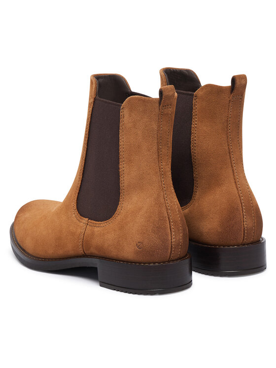 ECCO ECCO Kotníková obuv s elastickým prvkem Sartorelle 25 26650315034 Hnědá