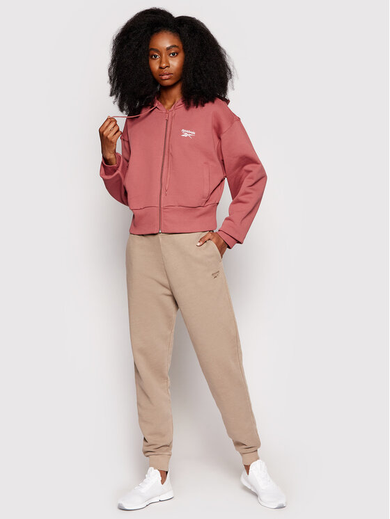 Felpa Classics Foundation GP2170 Rosa Oversize