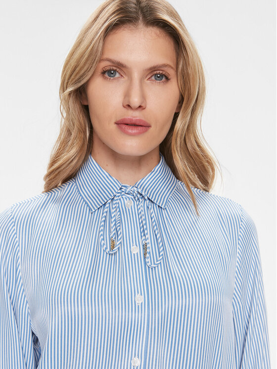 MICHAEL Michael Kors MICHAEL Michael Kors Marškinių tipo suknelė MR480LCBA4 Mėlyna Regular Fit