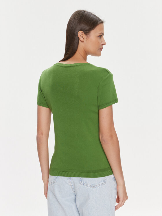 United Colors Of Benetton United Colors Of Benetton Tričko 1091D1M10 Zelená Regular Fit