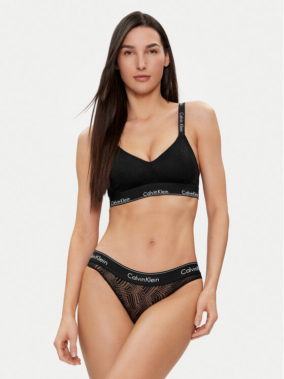 Calvin Klein Underwear Calvin Klein Underwear Klasične spodnje hlačke 000QF7712E Črna