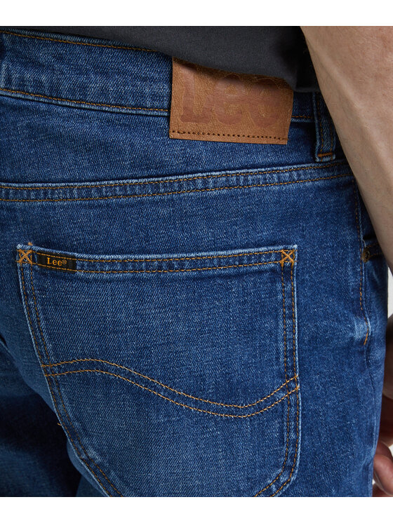 Lee Lee Jeansy L70WIAC18 Granatowy Relaxed Fit