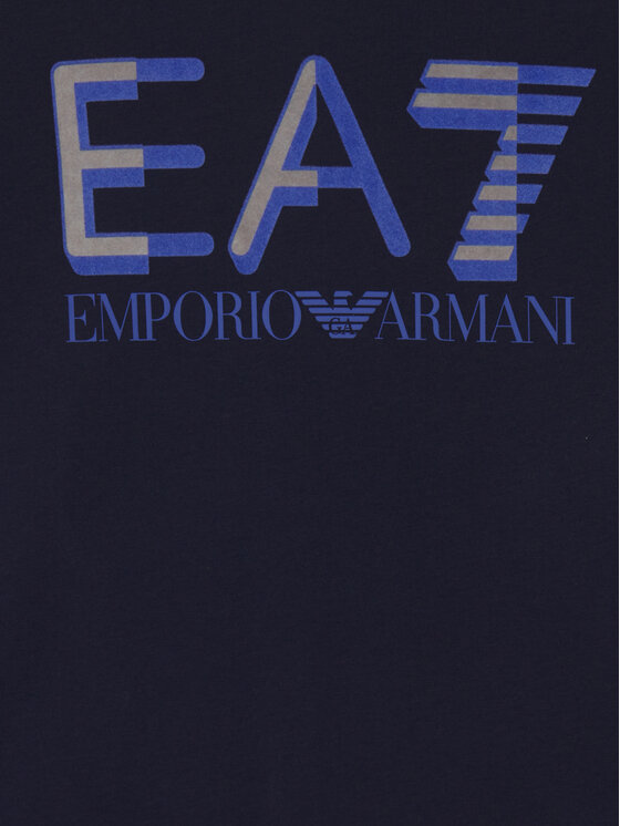 EA7 Emporio Armani EA7 Emporio Armani Majica 6RBT58 BJ02Z 1554 Mornarsko modra Regular Fit