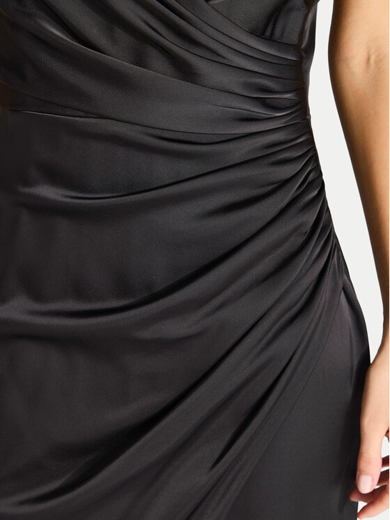 Hey Kyla Hey Kyla Estélyi ruha 5AI075HK Fekete Slim Fit