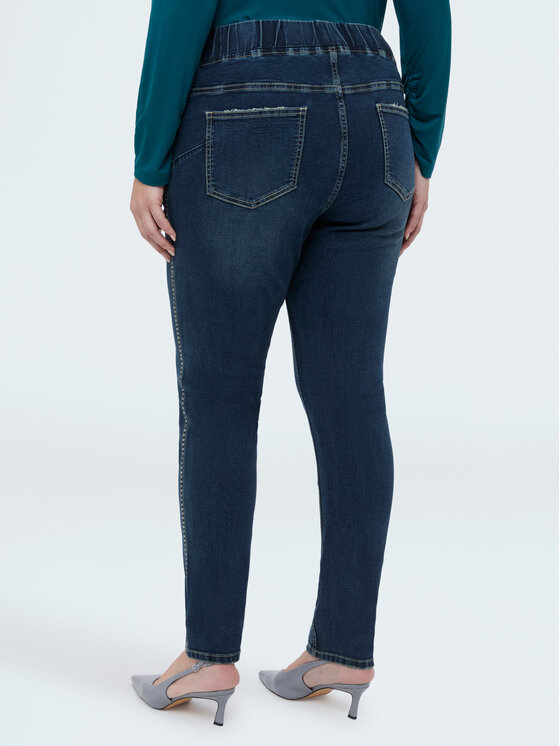 Fiorella Rubino Fiorella Rubino Jeansy P471T005172N034 Niebieski Skin Fit