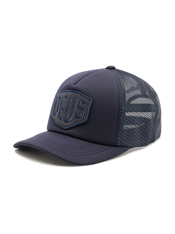 Deus Ex Machina Cappellino Hayward Shield Trucker DMA207536 Blu scuro •  Modivo.it