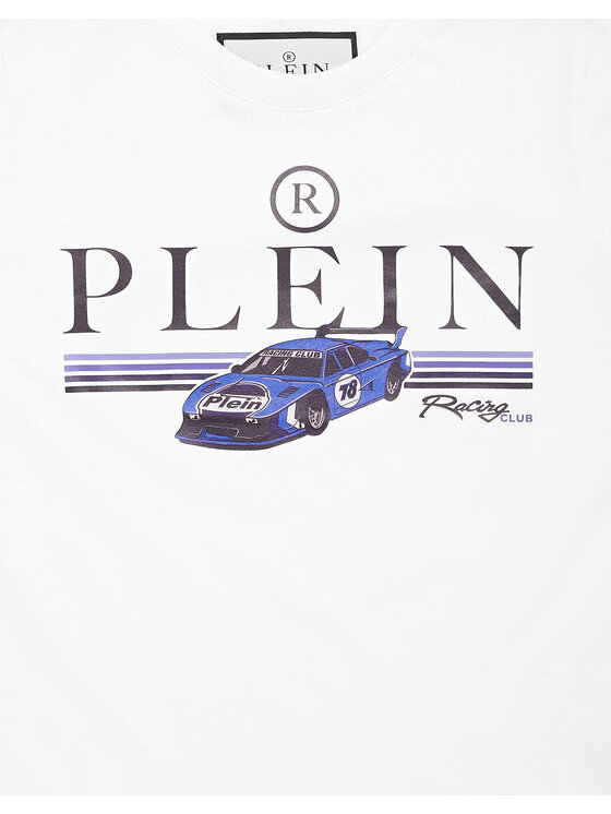 PHILIPP PLEIN PHILIPP PLEIN T-Shirt 28185 Biały Regular Fit