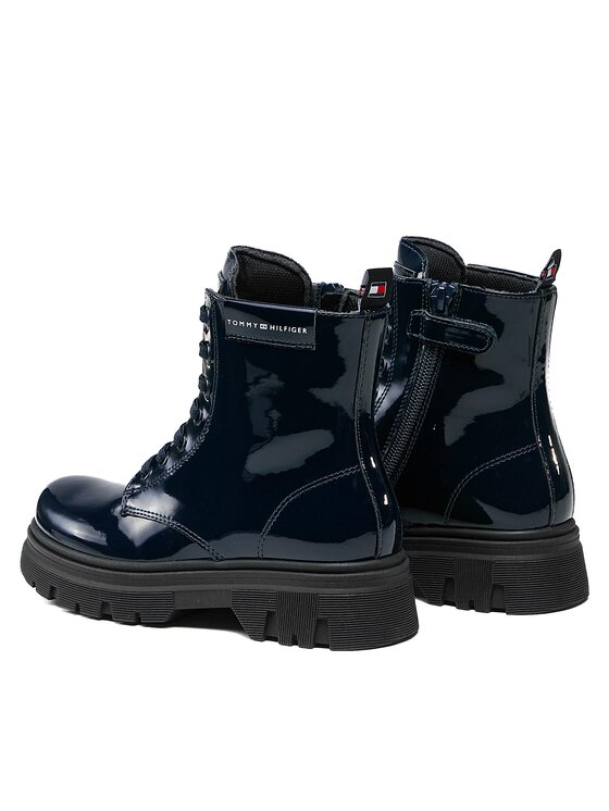 Tommy Hilfiger Tommy Hilfiger Μπότες T4A5-33040-0775 M Μπλε